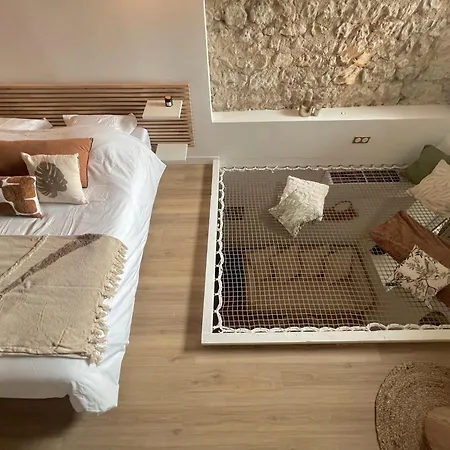 Апартаменты Splendide Troglodyte A 5 Min Du Centre
