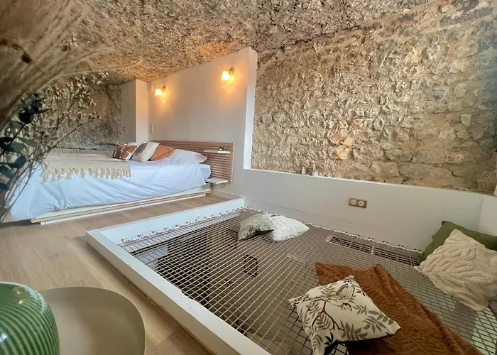 Splendide Troglodyte A 5 Min Du Centre Апартаменты
