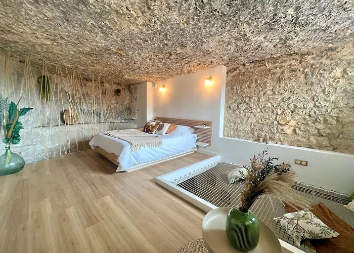 Splendide Troglodyte A 5 Min Du Centre Апартаменты *